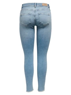 ONLBLUSH Medelhög midja Skinny Fit Ankellängd Jeans