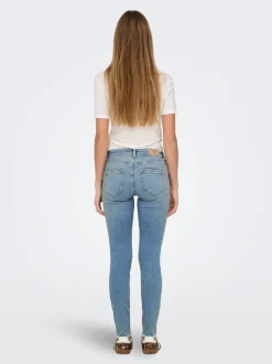 ONLBLUSH Medelhög midja Skinny Fit Ankellängd Jeans