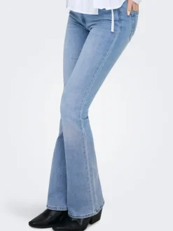 ONLBLUSH Medelhög midja Utsvängd passform Jeans