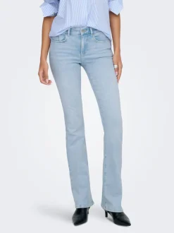 ONLBLUSH Medelhög midja Utsvängd passform Jeans
