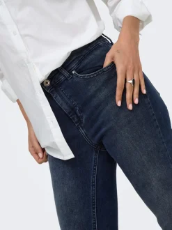 ONLBLUSH Medelhög midja Utsvängd passform Jeans