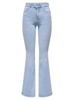 ONLBLUSH Medelhög midja Utsvängd retropassform Jeans