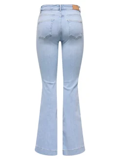 ONLBLUSH Medelhög midja Utsvängd retropassform Jeans