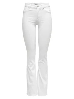 ONLBLUSH Medelhög midja Utsvängd passform Jeans