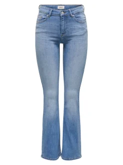 ONLBLUSH Medelhög midja Utsvängd passform Jeans