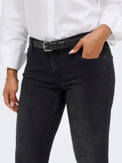 ONLBLUSH Medelhög midja Utsvängd passform Jeans