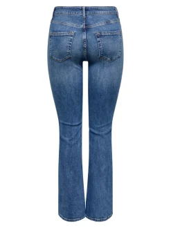 ONLBLUSH Medelhög midja Utsvängd passform Jeans