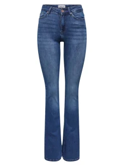 ONLBLUSH Medelhög midja Utsvängd passform Jeans
