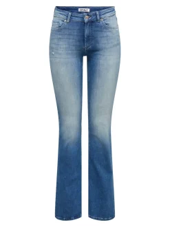 ONLBLUSH Medelhög midja Utsvängd passform Jeans
