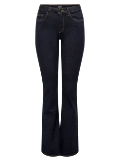 ONLBLUSH Medelhög midja Utsvängd passform Jeans