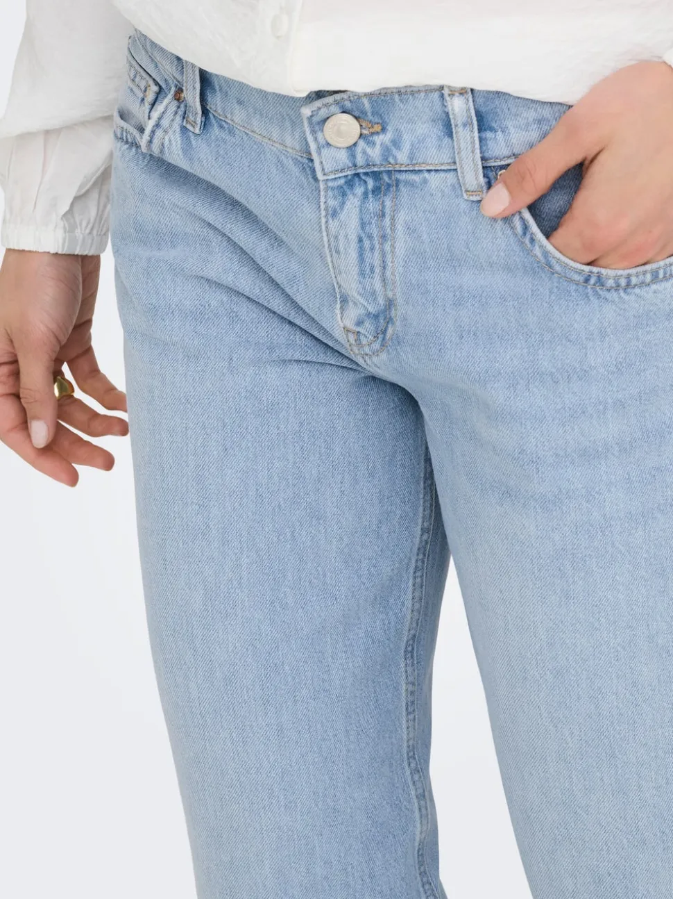 ONLBRENDA Låg midja Rak passform Jeans