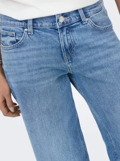 ONLBRENDA Låg midja Vida ben Jeans