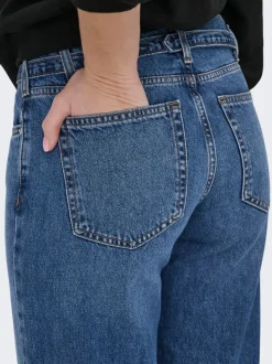 ONLBRENDA Låg midja Vida ben Jeans