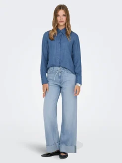 ONLBROOME Hög midja Vida ben Jeans