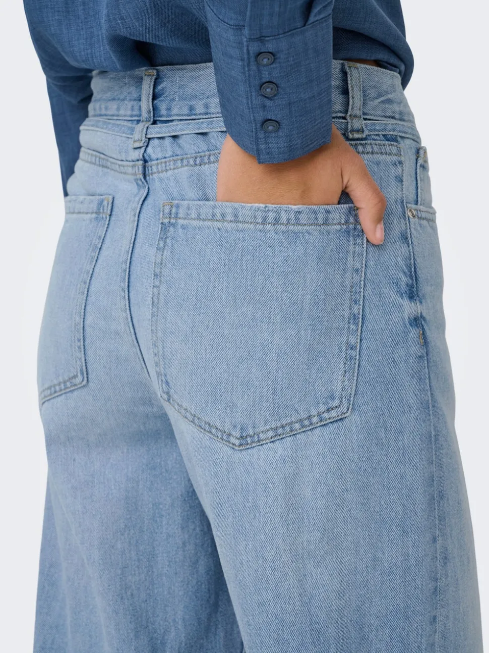 ONLBROOME Hög midja Vida ben Jeans
