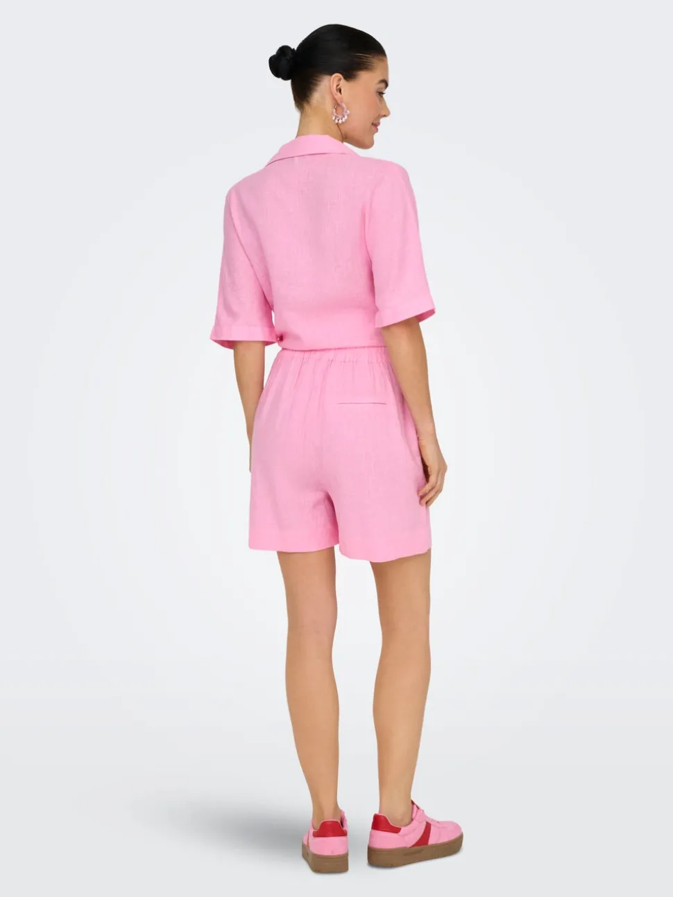 ONLBRUXELLES Normal passform Linne Shorts