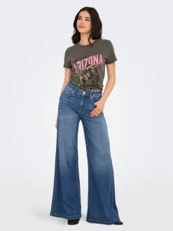 ONLCALIFORNIA Medelhög midja Utsvängd passform Jeans