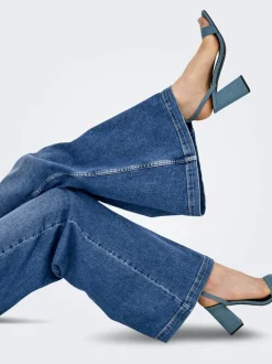 ONLCALIFORNIA Medelhög midja Vida ben Jeans