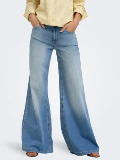 ONLCALIFORNIA Medelhög midja Vida ben Jeans