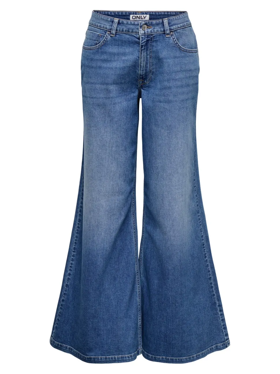 ONLCALIFORNIA Medelhög midja Vida ben Jeans
