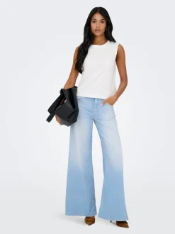 ONLCALIFORNIA Medelhög midja Utsvängd passform Jeans