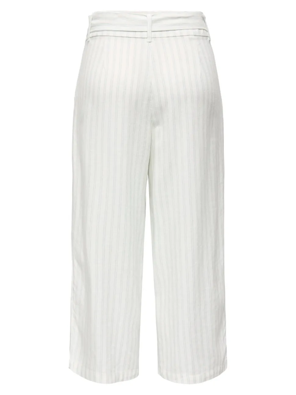 ONLCARO Cropped Fit Linne Byxor med vida ben