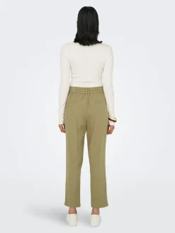 ONLCARO-POPTRASH Comfort fit Linne Byxor