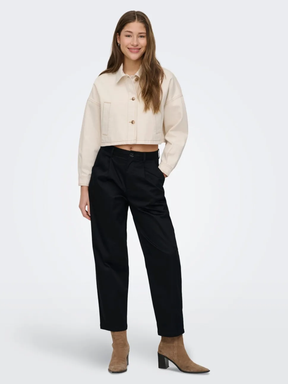 ONLCASIL Barrel-passform Chinos