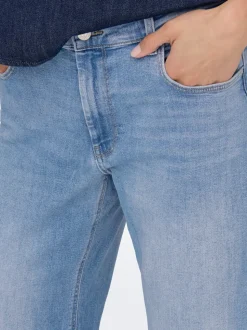 ONLCHRIS Låg midja Vida ben Jeans