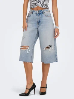 ONLCOBAIN Medelhög midja Lös passform Denimshorts