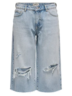 ONLCOBAIN Medelhög midja Lös passform Denimshorts