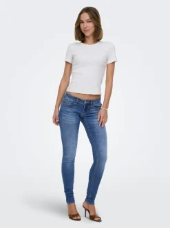 ONLCORAL Låg midja Skinny Fit Jeans