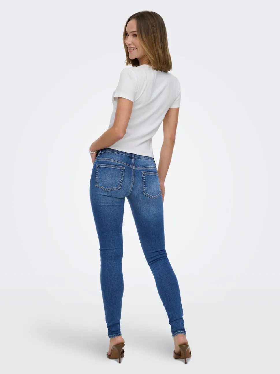 ONLCORAL Låg midja Skinny Fit Jeans