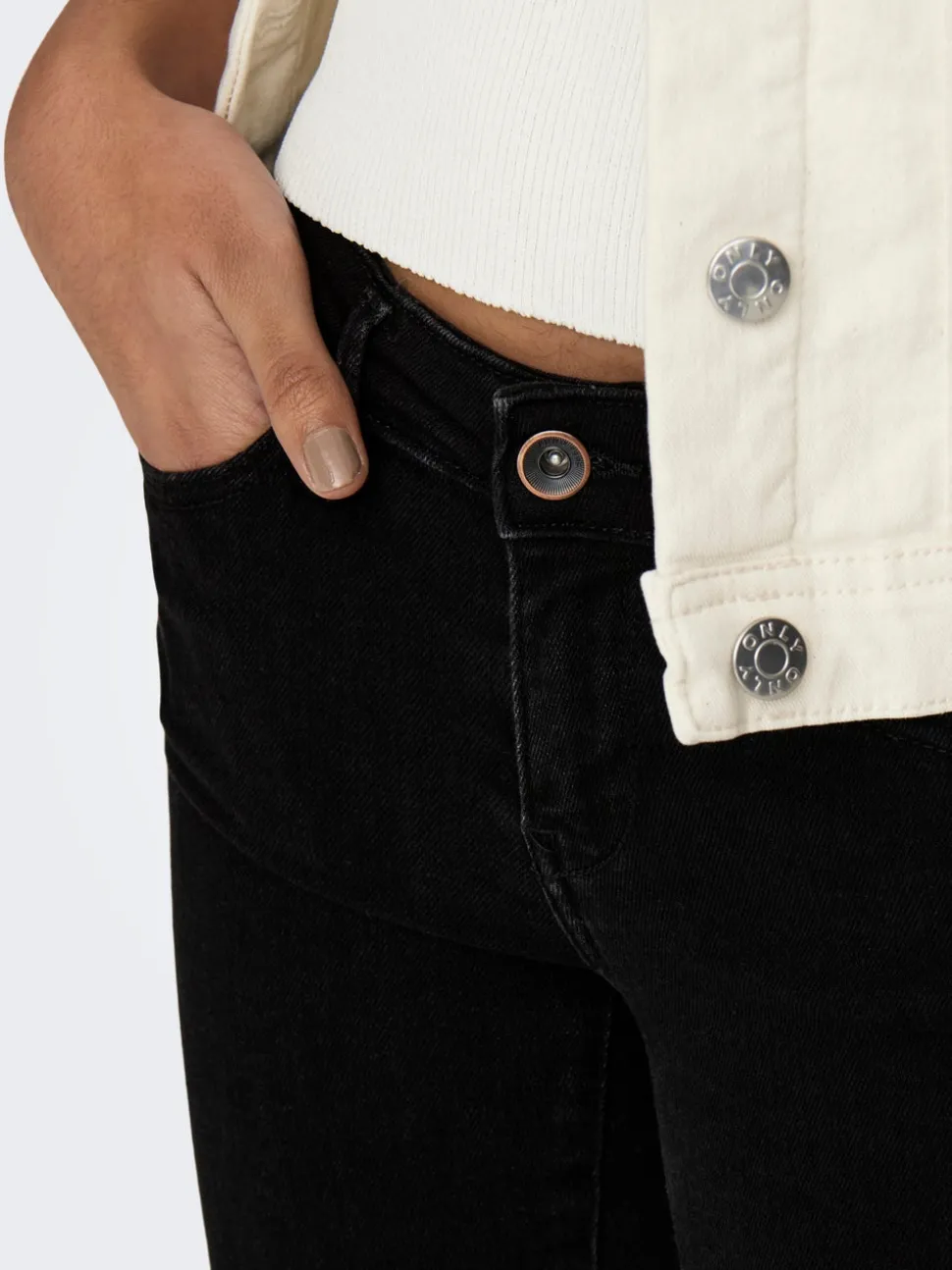 ONLCORAL Låg midja Skinny Fit Jeans