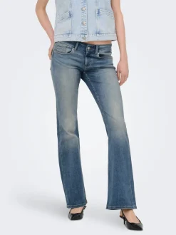 ONLCORAL Låg midja Utsvängd passform Jeans