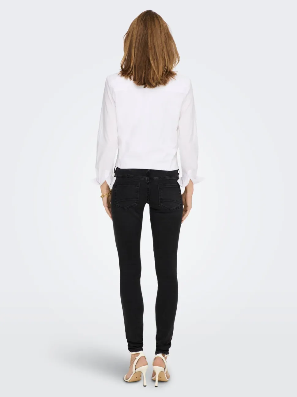 ONLCORAL Superlåg midja Skinny Fit Jeans