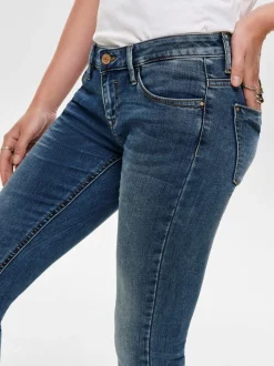 ONLCORAL Superlåg midja Skinny Fit Jeans