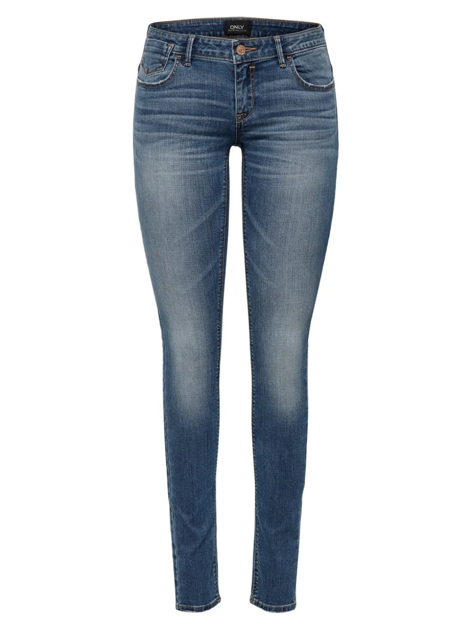 ONLCORAL Superlåg midja Skinny Fit Jeans