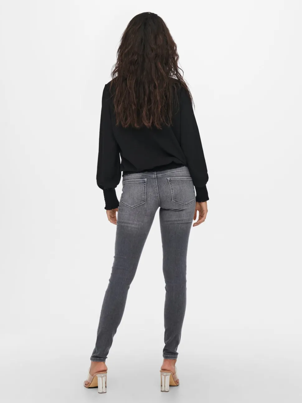 ONLCORAL Superlåg midja Skinny Fit Jeans