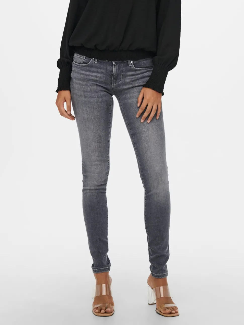 ONLCORAL Superlåg midja Skinny Fit Jeans