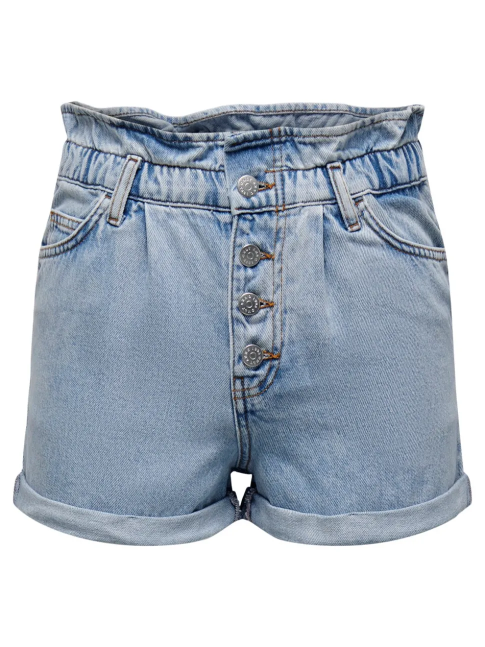 ONLCUBA Hög midja Avslappnad Denimshorts