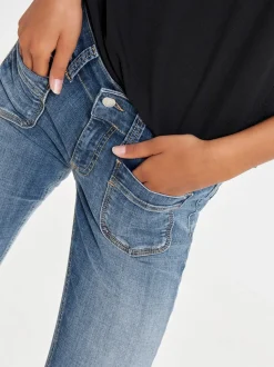 ONLEBBA Låg midja Slim Fit Jeans