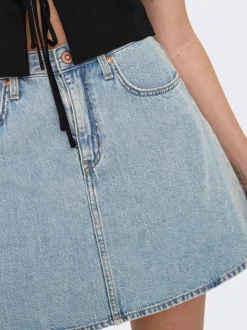 ONLEDEN Denim Jeanskjol Kort kjol