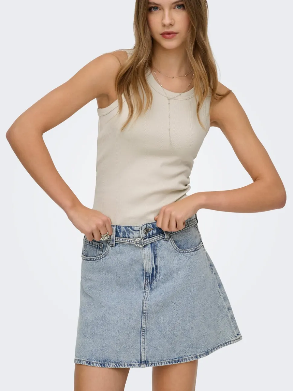 ONLEDEN Jeanskjol Kort kjol