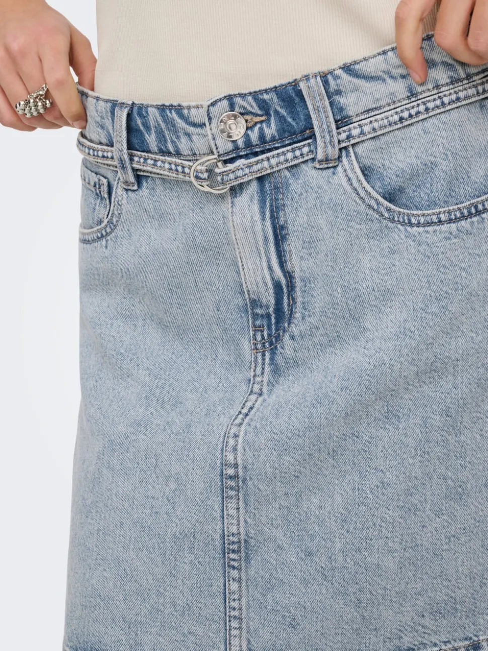 ONLEDEN Jeanskjol Kort kjol