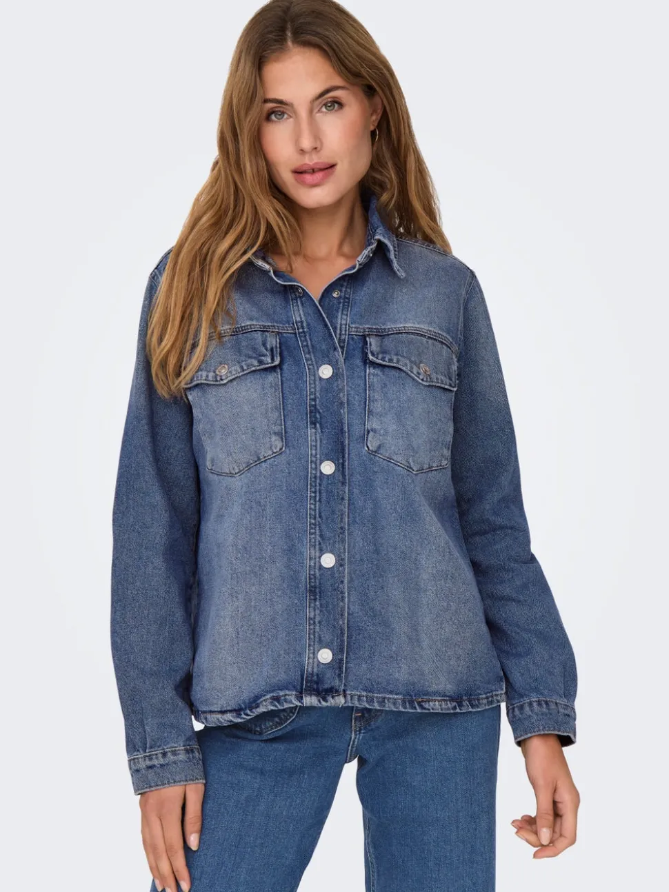 ONLELLA Denimskjorta