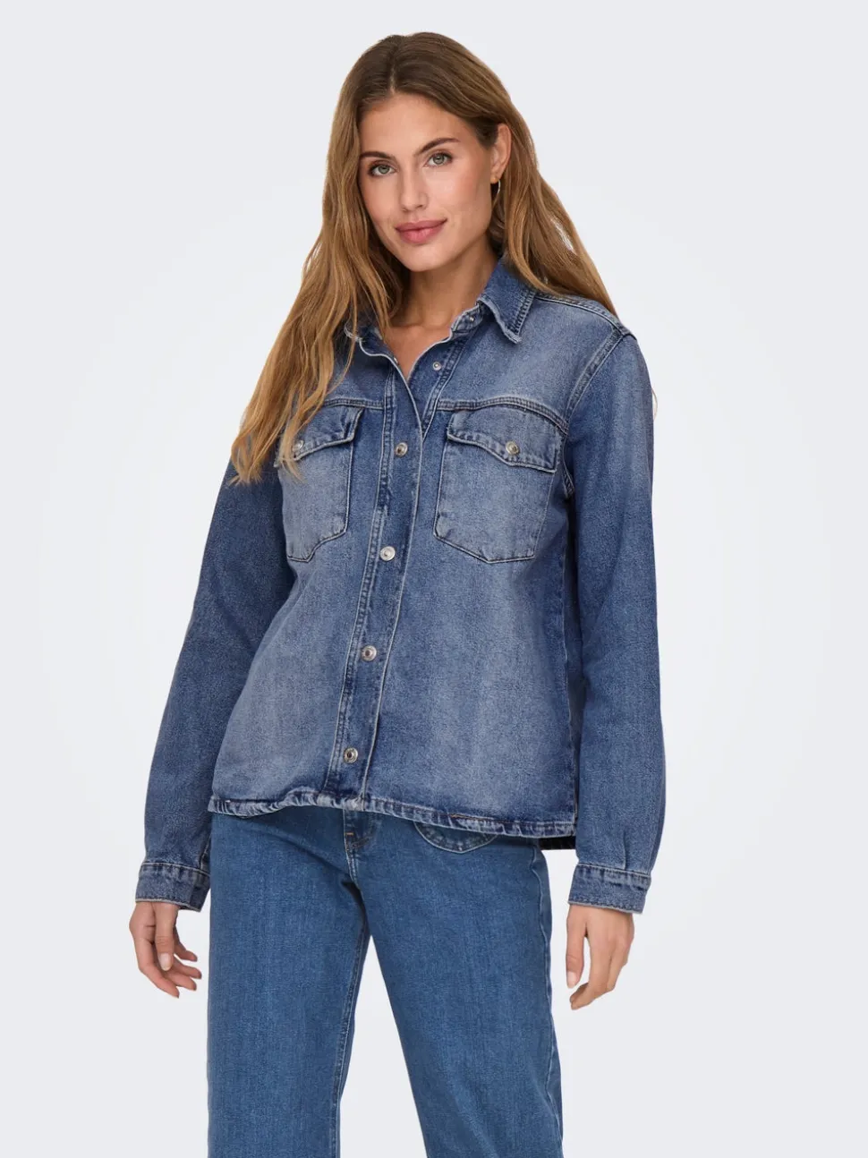 ONLELLA Denimskjorta