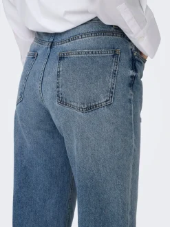 ONLELLA Medelhög midja Rak passform Jeans