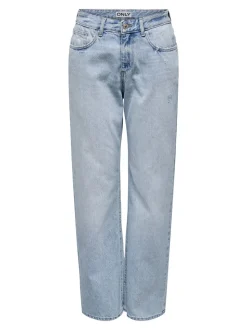 ONLELLA Medelhög midja Rak passform Jeans