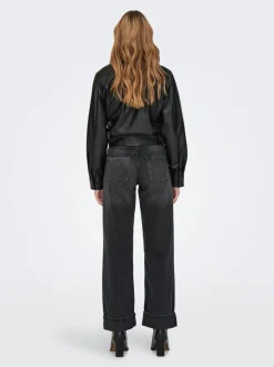 ONLELLA Medelhög midja Vida ben Jeans